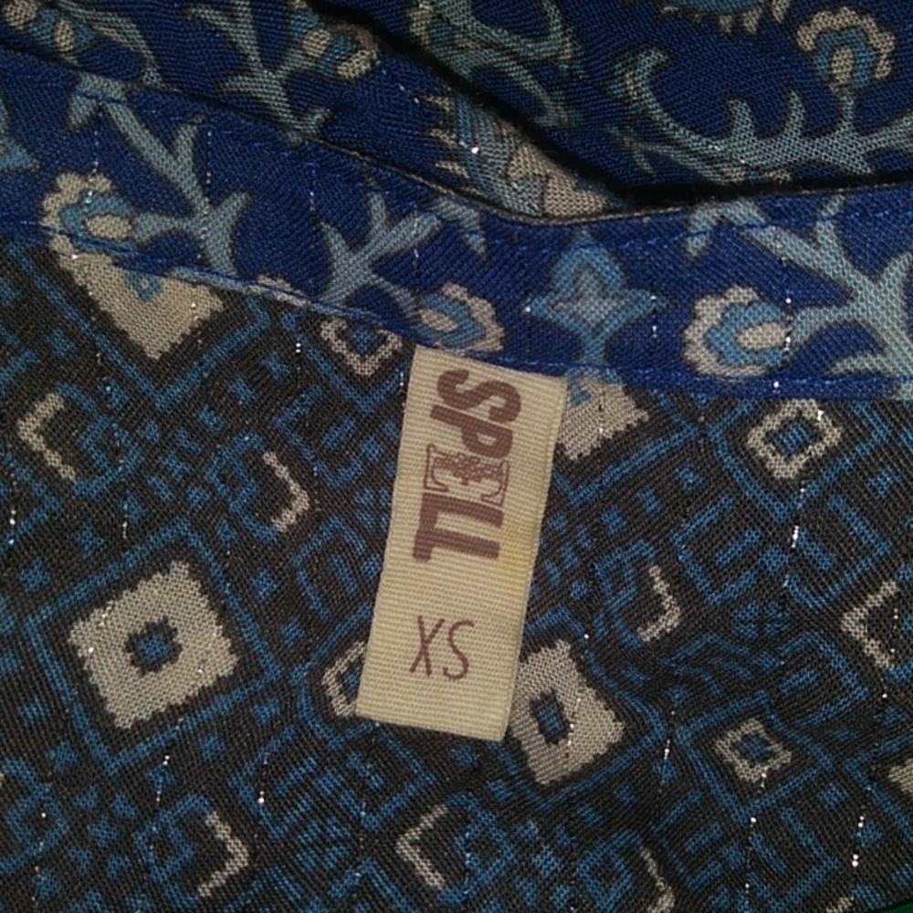 Oracle Tunic Mini Dress Indigo Spell Designs Xs P… - image 8